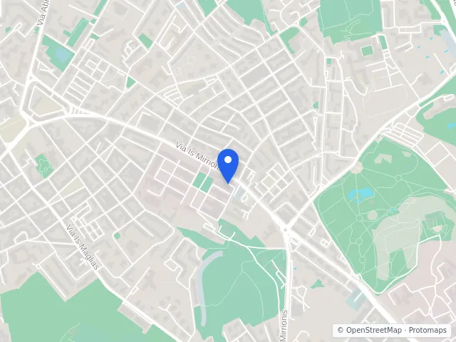 Mappa di Cagliari