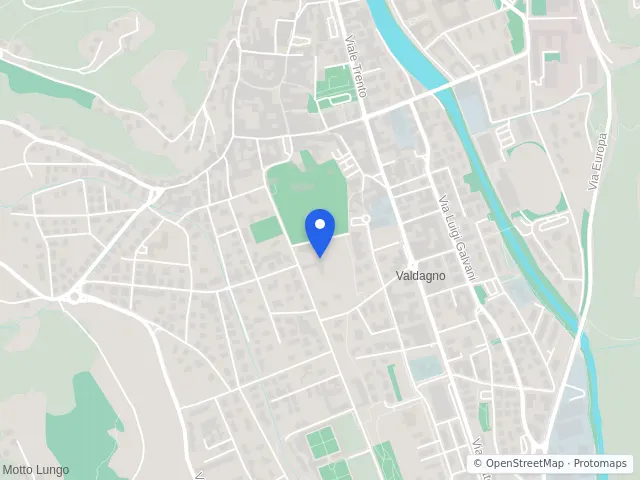 Mappa di Valdagno, Vicenza