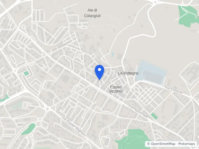 Mappa di Matera