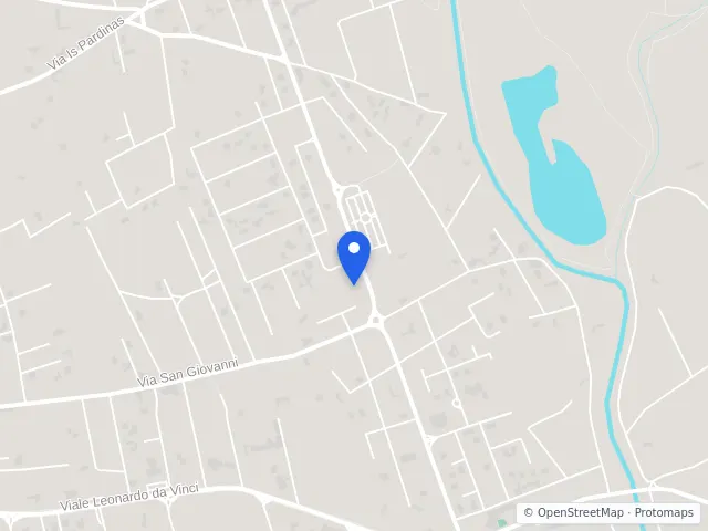 Mappa di Quartu Sant'Elena, Cagliari