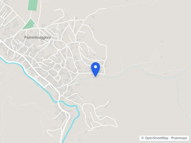 Mappa di Fluminimaggiore, Sud Sardegna
