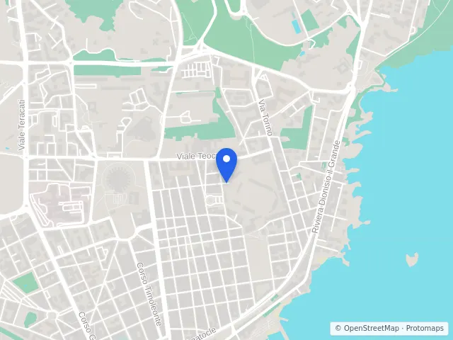 Mappa di Siracusa