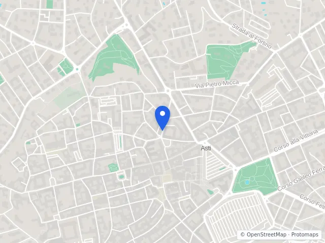 Mappa di Asti