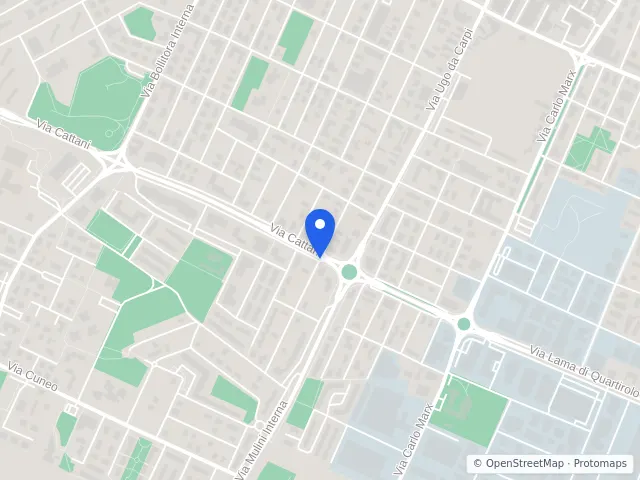 Mappa di Carpi, Modena