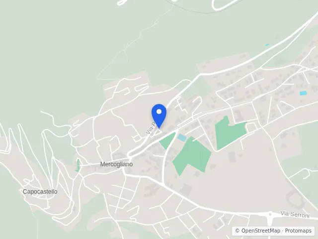 Mappa di Mercogliano, Avellino