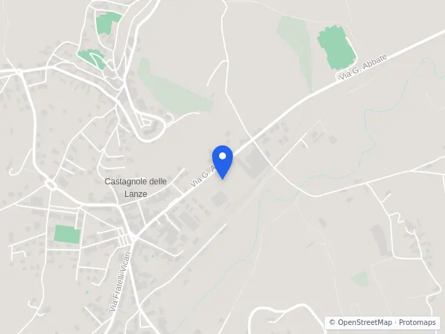 Mappa di Castagnole delle Lanze, Asti