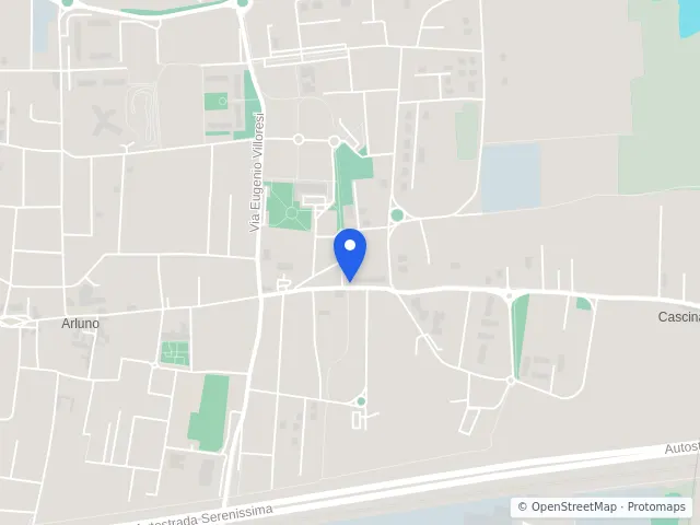 Mappa di Arluno, Milano