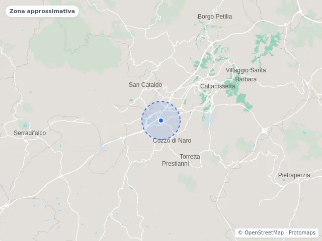 Mappa di Caltanissetta