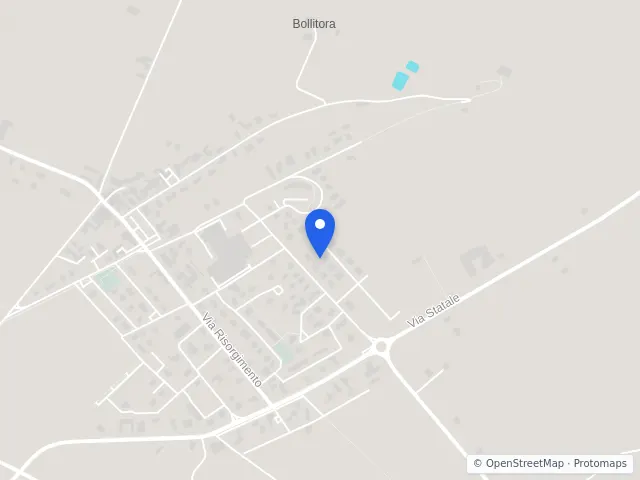 Mappa di Terre del Reno, Ferrara