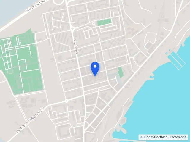 Mappa di Taranto