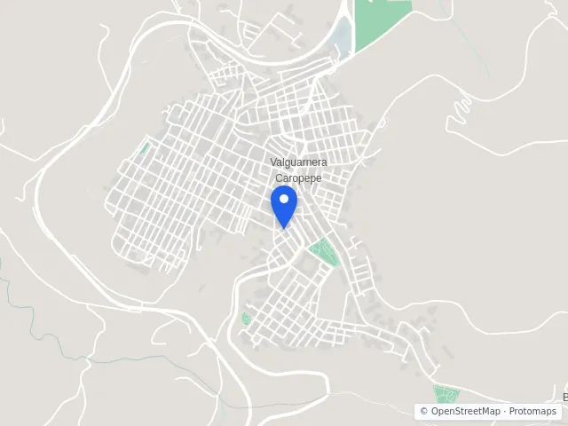 Mappa di Valguarnera Caropepe, Enna