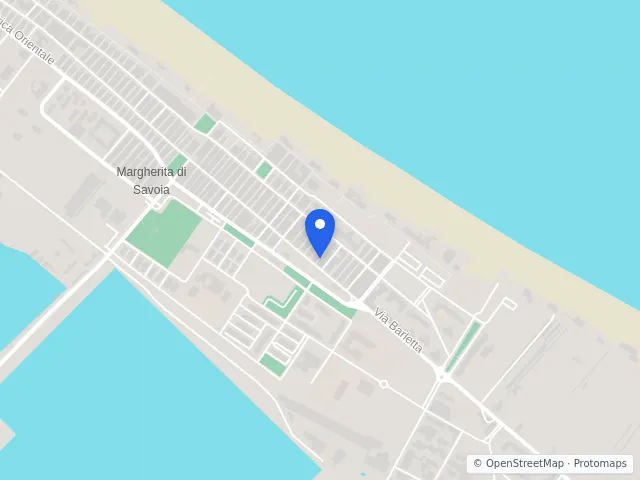 Mappa di Margherita di Savoia, Barletta-Andria-Trani