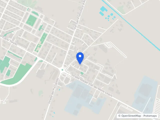 Mappa di Latina