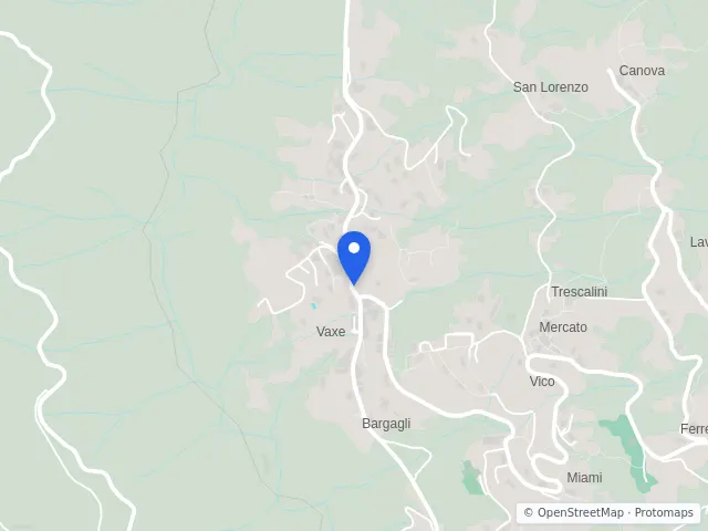 Mappa di Bargagli, Genova
