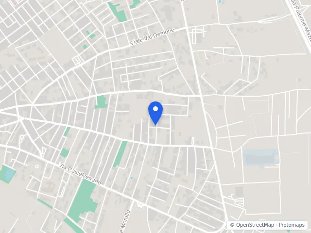Mappa di Mazara del Vallo, Trapani