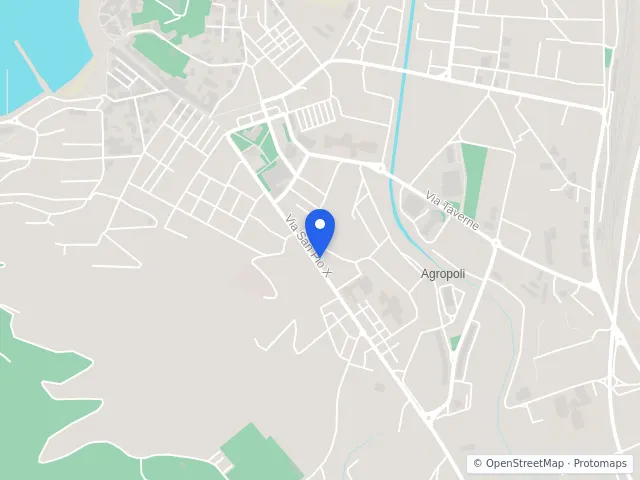 Mappa di Agropoli, Salerno
