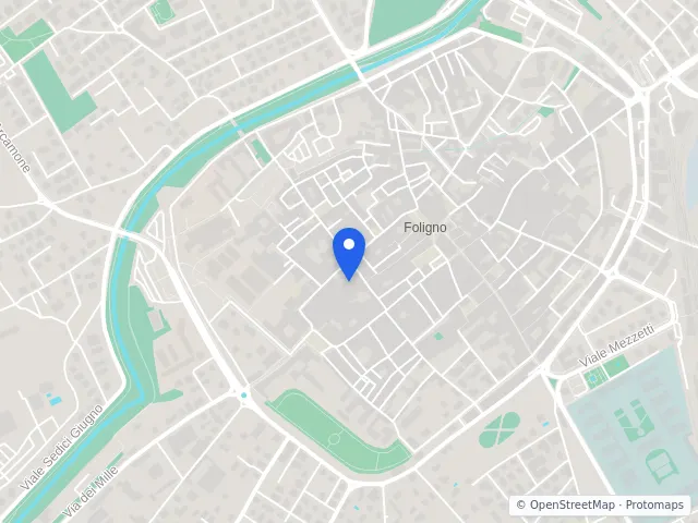 Mappa di Foligno, Perugia