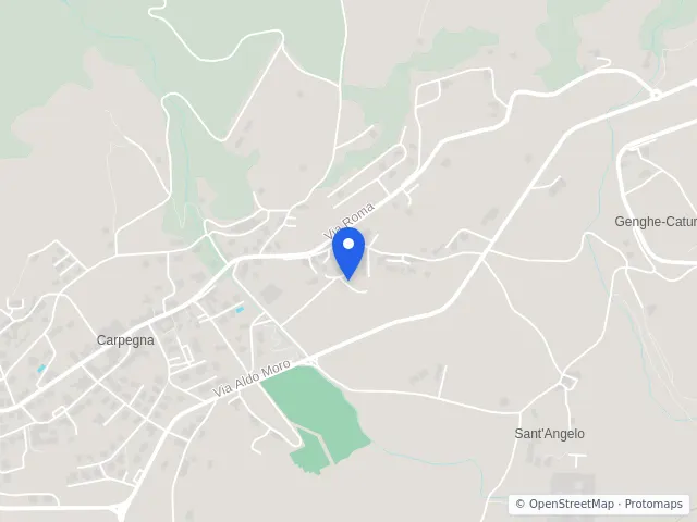 Mappa di Carpegna, Pesaro e Urbino
