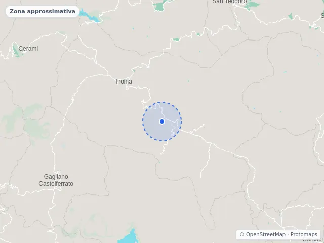 Mappa di Troina, Enna