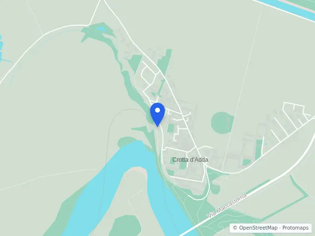 Mappa di Crotta d'Adda, Cremona