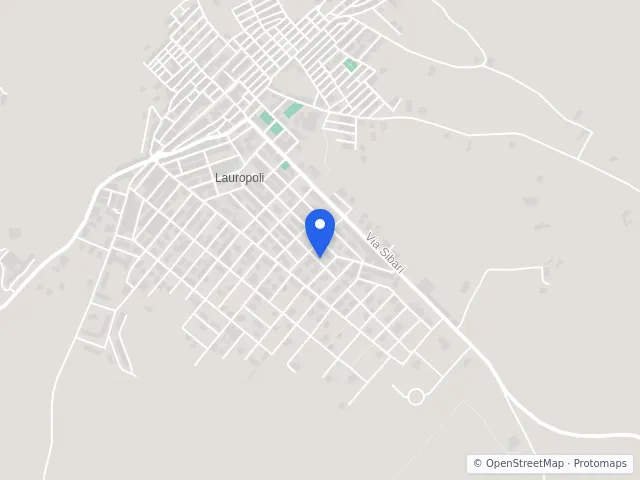 Mappa di Cassano all'Ionio, Cosenza