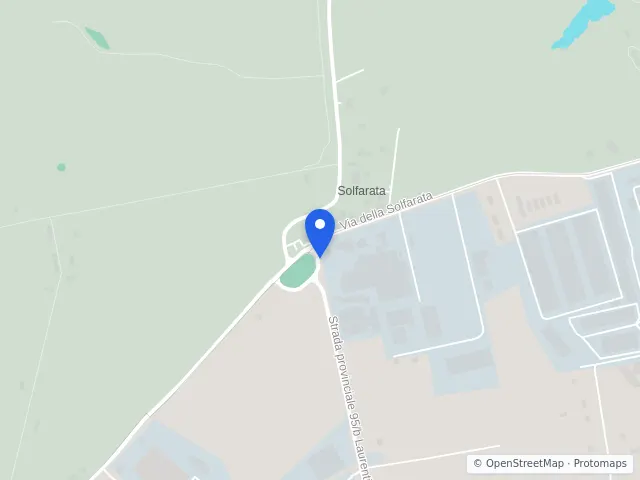 Mappa di Pomezia, Roma
