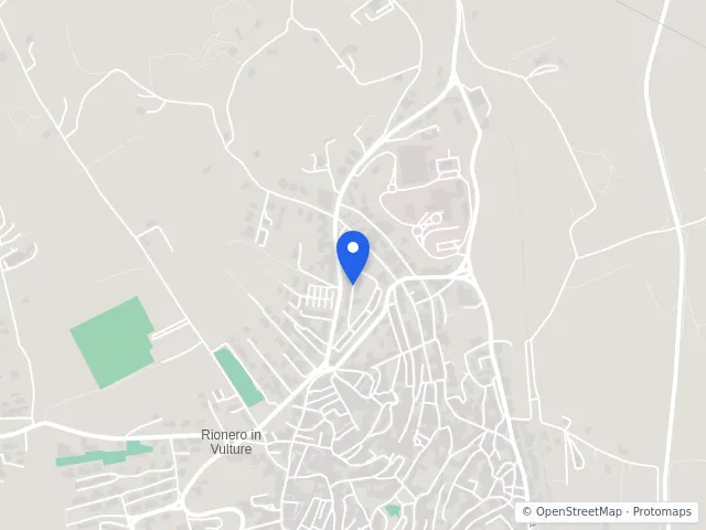 Mappa di Rionero in Vulture, Potenza