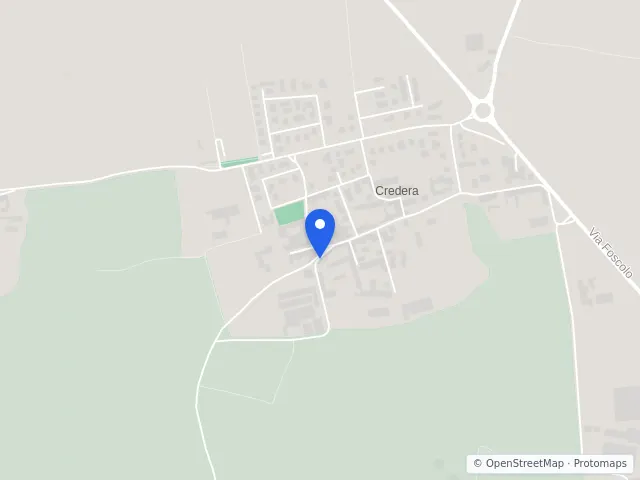 Mappa di Credera Rubbiano, Cremona