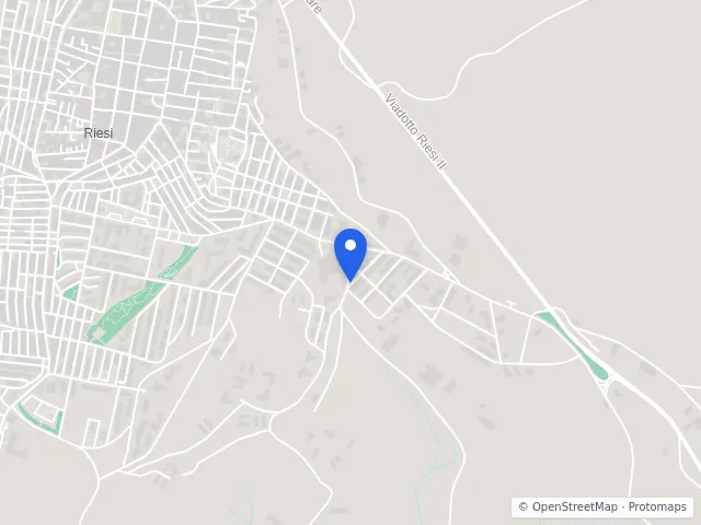 Mappa di Riesi, Caltanissetta