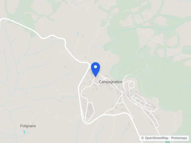 Mappa di Campagnatico, Grosseto