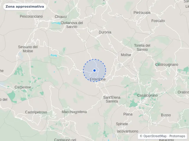 Mappa di Frosolone, Isernia