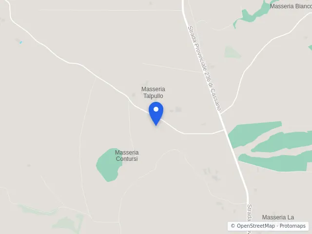 Mappa di Santeramo in Colle, Bari