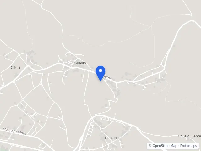 Mappa di Castelpetroso, Isernia