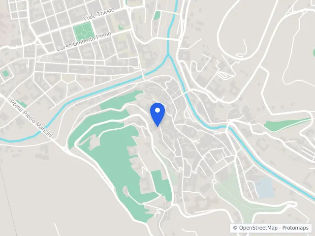 Mappa di Cosenza