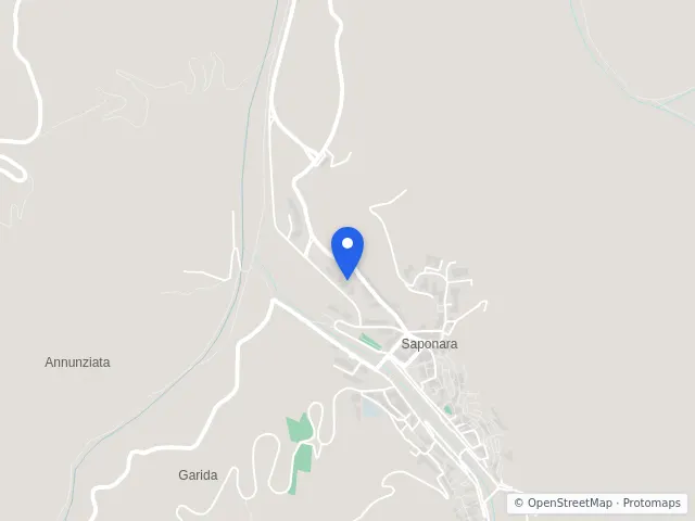Mappa di Saponara, Messina