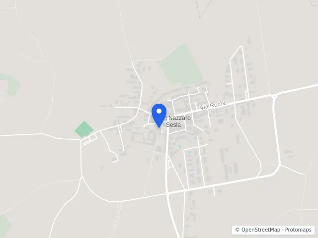 Mappa di San Nazzaro Sesia, Novara