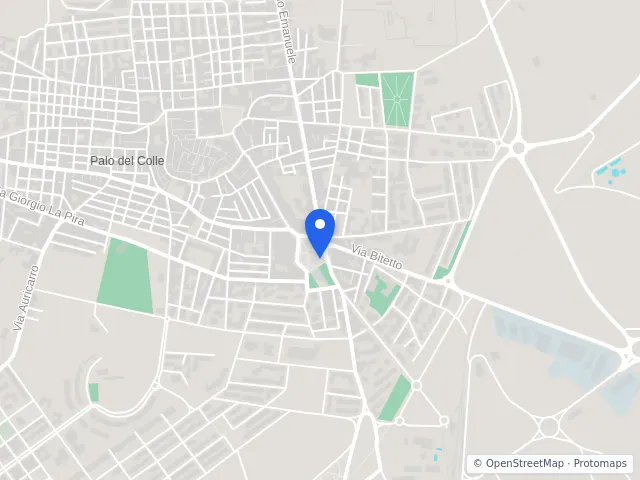 Mappa di Palo del Colle, Bari