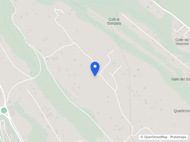 Mappa di Palestrina, Roma
