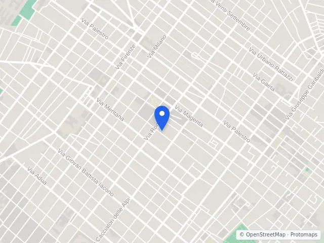 Mappa di Vittoria, Ragusa