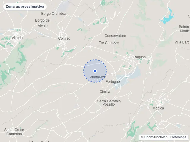Mappa di Ragusa