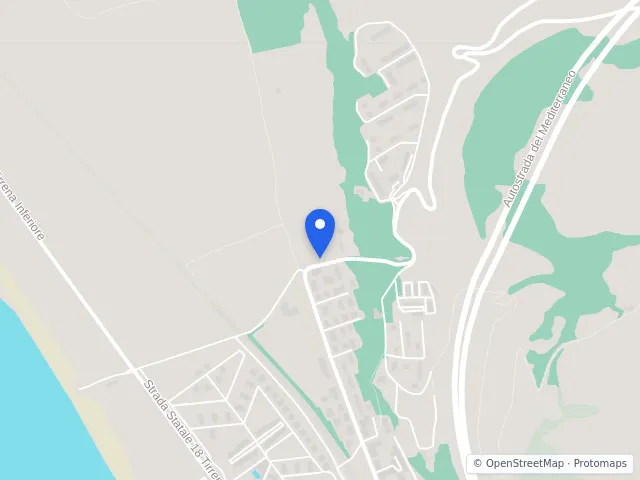 Mappa di Nocera Terinese, Catanzaro