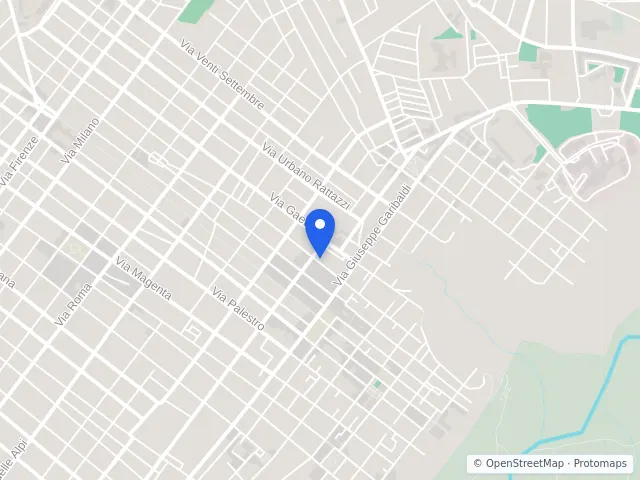 Mappa di Vittoria, Ragusa