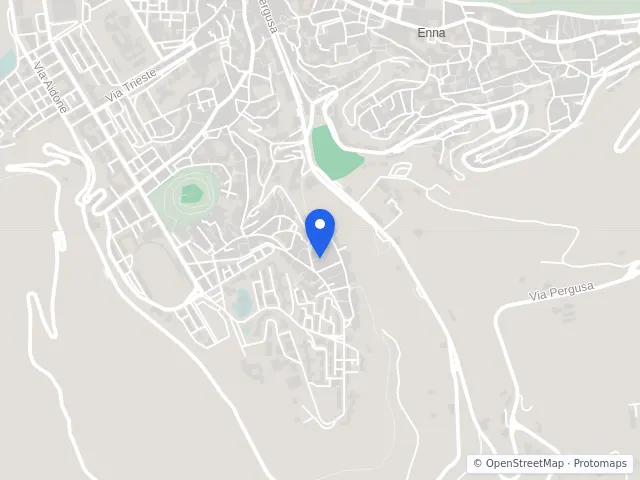 Mappa di Enna