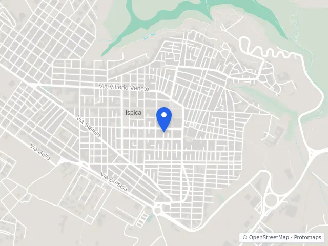 Mappa di Ispica, Ragusa