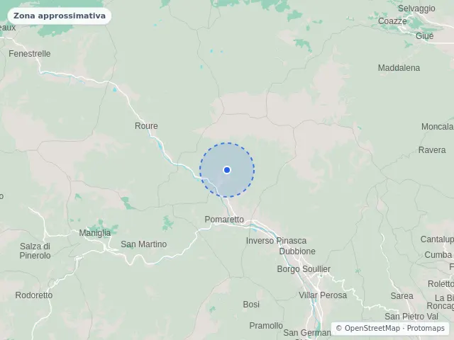 Mappa di Perosa Argentina, Torino