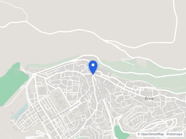 Mappa di Enna