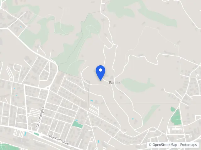 Mappa di Pieve a Nievole, Pistoia