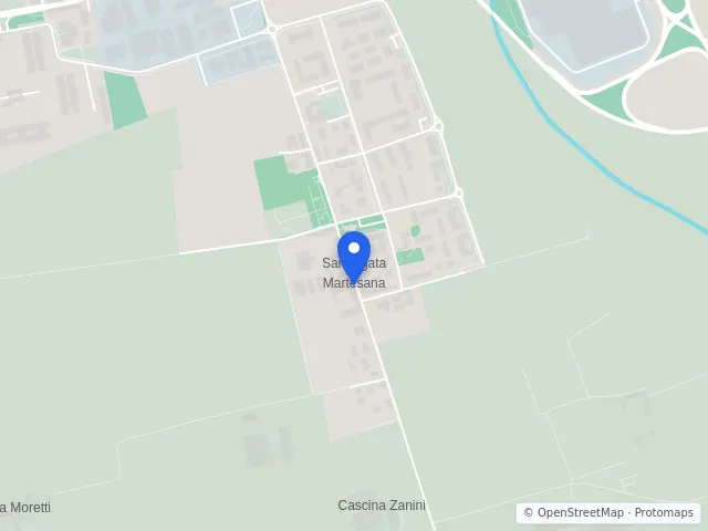Mappa di Cassina de' Pecchi, Milano