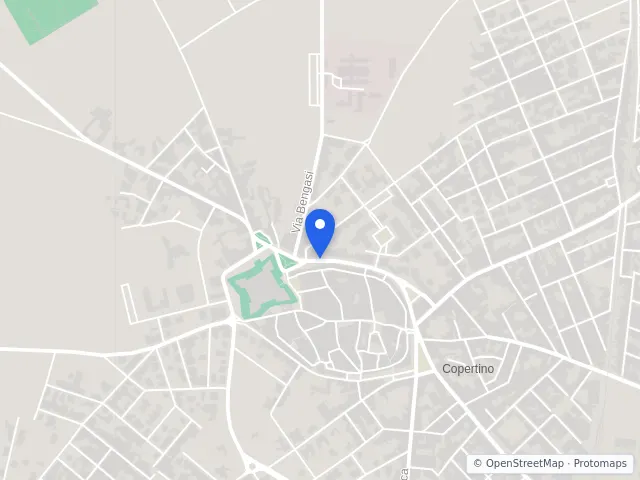 Mappa di Copertino, Lecce