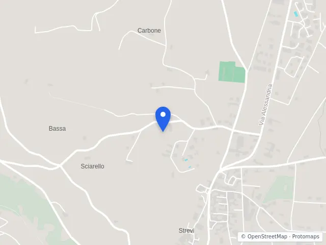 Mappa di Strevi, Alessandria